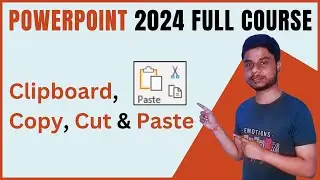 Copy Cut Paste In PowerPoint | Clipboard In PowerPoint | PowerPoint | PowerPoint Complete Video
