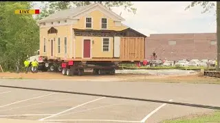 Move of Historic Yellow House in Howland begins, roads close, outages possible
