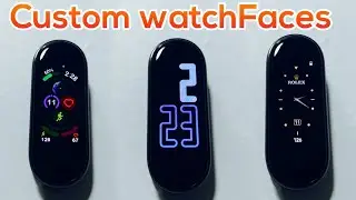 Установка пользовательских циферблатов для Mi Band 4/5/6/7 на iPhone