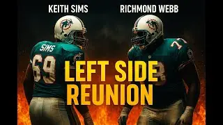 This Was the MOST DOMINANT Left Side in the 90's (Webb & Sims Tell All) Miami Dolphins