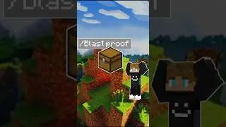minecraft illegal (Blast proof chest !)