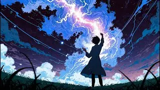 Realization's Lightning Strike | Powerful Strings: An Electrifying Concerto of Awakening
