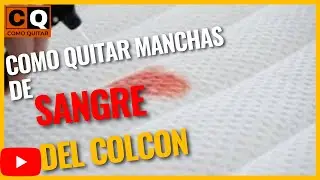 Como quitar manchas de sangre del colch&oacute;n | Elimina manchas de sangre seca