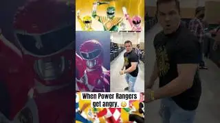When Power Rangers get angry. 😳 #powerrangers #fight #mmpr