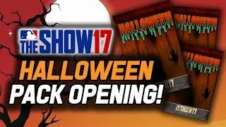 HALLOWEEN PACK OPENING! NEW EQUIPMENT! | MLB The Show 17 Pack Opening
