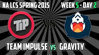 5. Team Impulse vs Gravity - Highlights - NA LCS Spring 2015 W5D1