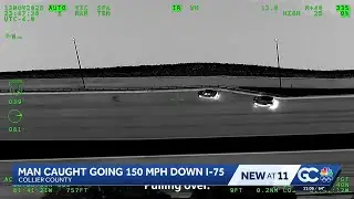 Man accused of street racing at 150 mph in Collier County