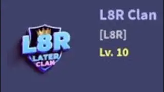 Joining L8R CLAN Roblox Bedwars