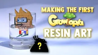 Growtopia Beach Resin Art | SummerFest ( VOTW )