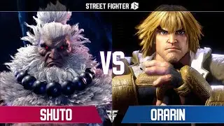 SF6 🔥 Shuto (Rank #5 Akuma) vs Orarin (Rank #24 Ken) 🔥 Street Fighter 6 High Level Gameplay!