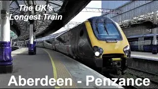 A trip on the UK's LONGEST TRAIN (Aberdeen - Penzance) - Part One - Aberdeen to Edinburgh