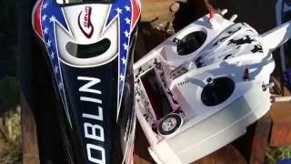 Chris Reibert flying Goblin 500 Sport USA edition at 14th Annual Northeast Model Helicopter Jamboree