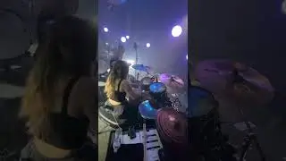 Payton Taylor Drum Solo w/ JoJo! #jojo #toomuchtosay #tour #boston