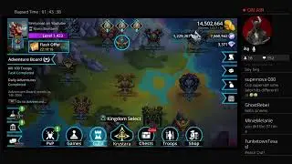 Gems of War Live Stream 2022 | Ruby Red Herring Campaign Tasks World Event etc