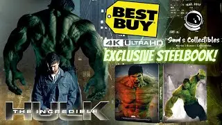 The Incredible Hulk Best Buy Exclusive 4K Steelbook | Unboxing & Review