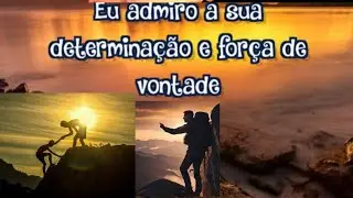 For&ccedil;a e determina&ccedil;&atilde;o #for&ccedil;a #determina&ccedil;&atilde;o #vontade