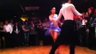 Toni Costa y Cristina en Asucar