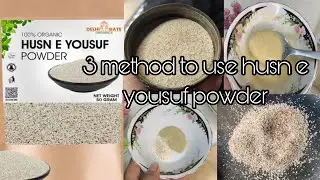 Husn e Yousuf Powder Review And Uses ||AimanKhan