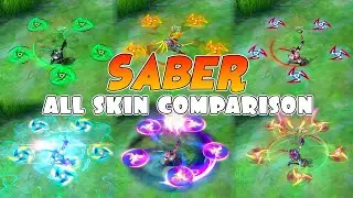 Saber All Skin Comparison 2025