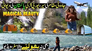 Exploring Upper Chitral with Polish Girl 🌿 | Stunning Avi Waterfall and Mesmerizing Landscapes