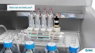 Optimized Fluid Handling for Analytical Instruments by SMC