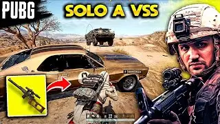 PUBG pero el CHAT me RETA a USAR SOLO VSS y PISTOLA 😨 LA PEOR ARMA DEL JUEGO o ESTA ROTA?