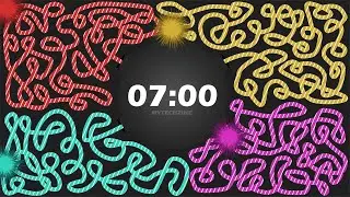 7 Minute Timer Bomb with Multiple Colored Wicks