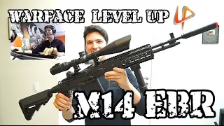 M14 EBR CYMA x M14 Crazy Horse Warface - LEVEL UP  Luiz Rider