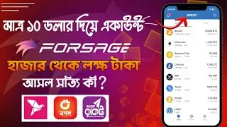 Forsage.io কি কিভাবে কাজ করে | How to Earn Money From Forsage io | Forsage Income Bangla