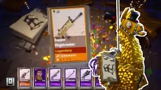 Fortnite - LEGENDARY SIEGEBREAKER | LEGENDARY TROLL STASH LLAMAS | Fortnite Save The World