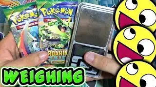 WEIGHING 2 Roaring Skies Booster Packs!!!! DOES IT WORK???
