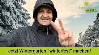 Wintergarten winterfest machen! Danach wird&acute;s doppelt gem&uuml;tlich.