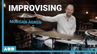 Improvising On The Drum Set | Drum Lesson and Performance with Morgan &Aring;gren