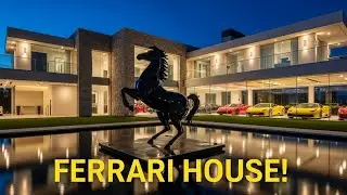Inside Casa Maranello: Ferrari-Inspired $50M Mansion Tour Delray Beach Luxury Home