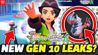 POKEMON NEWS! Legends ZA Pokedex & GENERATION 10 Games Leaks & RUMORS
