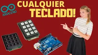 🔴 TECLADO MATRICIAL ARDUINO ⌨ [CON y SIN Librería muy FÁCIL] # 021