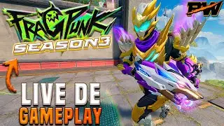 Correndo ATR&Aacute;S de COMPLETAR o PASSE DE BATALHA! // LIVE de Gameplay de FragPunk