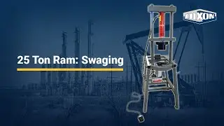 25 Ton Ram: Swaging