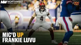 Uce! Frankie Luvu Mic'd Up for Week 15. vs the New York Giants | Washington Commanders | NFL