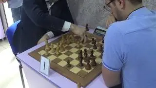 Modern Catalan line: 🇱🇻 GM Meshkovs - 🇦🇿 GM Abasov, Blitz chess