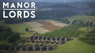 Manor Lords | Building Orchards and Rye Fields in Old York! | Relaxed Play