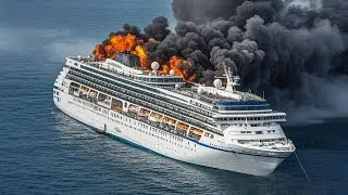 Ukrainian ERAM missiles sink Russian cruise ship carrying 20,000 tons of North Korean ammunition.