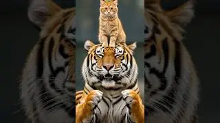 cat tiger funny Ai video Just try #ai #aivideo #aianimation#ai