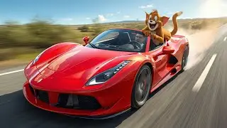 Tom and Jerry&rsquo;s Super Speedy Car Adventure 🚗😂 | Funny Kids Poem | Cartoon Story
