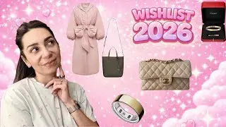 WISHLIST 2026 + UPDATE 2025 💫| Ce AM\NU AM luat + ce adaug 🛍️