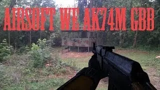 Airsoft POV Outdoor WE AK-74m GBBR @ TAAGS Field