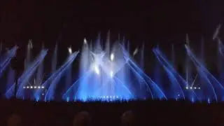 Bundesgartenschau Heilbronn 2019 - Wassershow bei Tag und Nacht