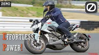 NEW ZERO SR/F Electric Motorcycle :: A High Torque naked version of the SR/S