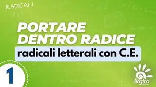 Portare dentro la radice radicali letterali con discussione - 1