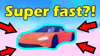 New car AIRTAIL SPEED TEST!!! *FAST* | Roblox Jailbreak